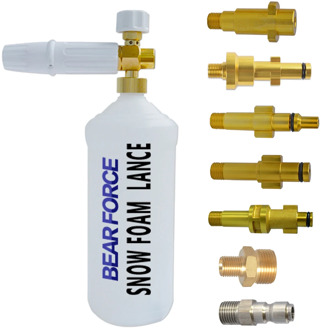 Pressure Washer Snow Foam Lance Professional Adjustable Foam Cannon White Color Foam Generator Car Foam Wash Snow Foam Cleaner