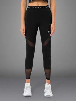 Prestatiemaillot van mesh Zwart - L