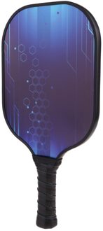 Prestaties Koolstofvezel Honingraat Composiet Core Sport Pickleball Paddle/ helder blauw