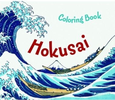 Prestel Coloring Book Hokusai