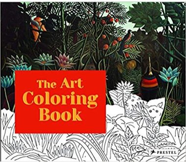 Prestel The Art Colouring Book
