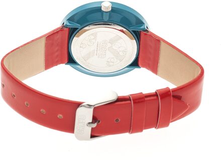 Prestige Uniseks horloge - groenblauw/rood - One Size