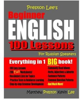 Preston Lee's Beginner English 100 Lessons For Russian Speakers - Preston Lee's English For - Matthew Preston