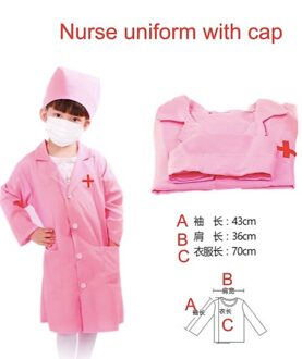 Pretend Doctor Verpleegkundige Spelen Speelgoed Houten Rollenspel Set Duurzaam Verpleegkundige Injectie Tool Houten Simulatie Geneeskunde Box Studie Case Nurse Uniform