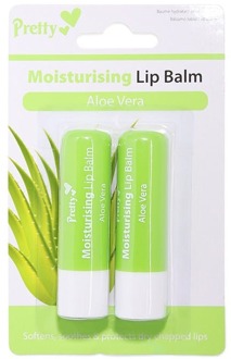 Pretty Moisturising Lip Balm - Aloe Vera