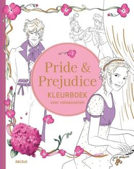 Pride & Prejudice Kleurboek voor volwassenen -  Jane Austen (ISBN: 9789044769951)