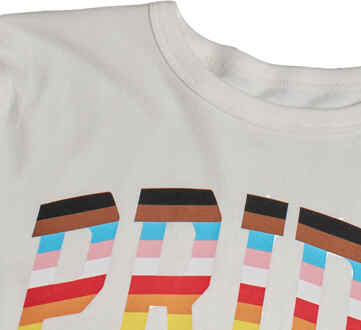 Pride T-shirt met korte mouwen 624617 voor jongens Wit