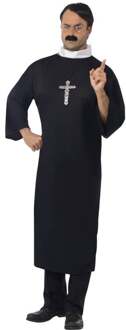 "Priester pak voor heren - Verkleedkleding - Medium"
