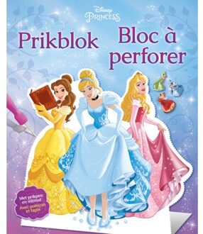 prikblok Princess / bloc à perforer Princesse + met prikpen en viltmat - Boek Deltas Centrale uitgeverij (9044749536)