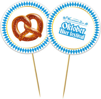 Prikkers Oktober Bier Festival (20st) Multikleur - Print