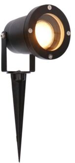 Prikspot Punto Dimbaar - vervangbare GU10 Ledspot - Zwart - IP65
