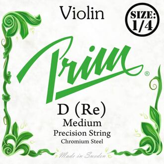 Prim PR-1973 vioolsnaar D-3 1/4 vioolsnaar D-3 1/4, chromium steel