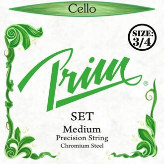 Prim PR-3950 snarenset cello 3/4 snarenset cello 3/4, chromium steel