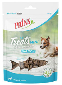 Prima Quality Prins Treats Mini Salmon (zalm) hondensnack (120g) 2 + 1 gratis
