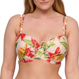 PrimaDonna Tanzania Padded Balcony Bikini Top Versch.kleure/Patroon - D 70,D 75,D 80,D 90,E 70,E 75,E 80,F 70,F 75,F 80,F 85,G 75,G 85