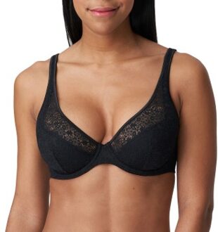 PrimaDonna Twist Epirus Half Padded Plunge Bra Zwart,Wit - C 75,C 80,C 85,C 90,D 70,D 75,D 80,D 85,D 90,E 70,E 75,E 80,E 85,E 90,F 70,F 75,F 80,F 85,F 90,G 70,G 75,G 80,G 85