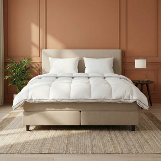 Primaviera Deluxe Dekbed - All Year - Luxe Katoen - 200x220 Wit