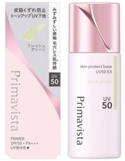 Primavista Skin Protect Base UV50 EX SPF 50 PA+++ Fresh Green - 25ml