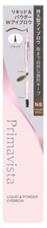 Primavista Style Lock Eyebrow Liquid & Powder Natural Brown