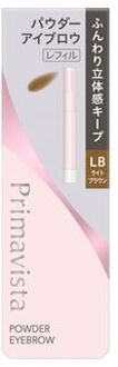 Primavista Style Lock Eyebrow Powder Light Brown - Refill