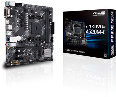 PRIME A520M-E Socket AM4 micro ATX AMD A520