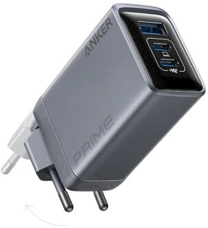 Prime Charger (100W, 3 Ports, GaN) Oplader Zwart