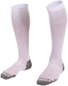 Prime Compression Sokken Senior wit - grijs - 35-38