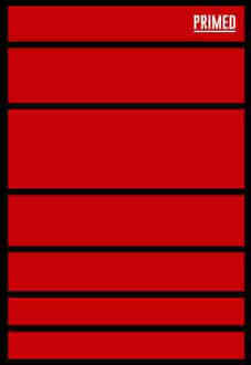 Primed Block T-Shirt - Black - 5XL Zwart