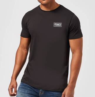 Primed Chest Logo T-Shirt - Black - 5XL Zwart