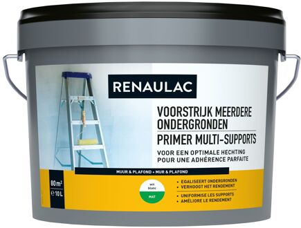 Primer - Muur En Plafond Binnen - Wit - 10l