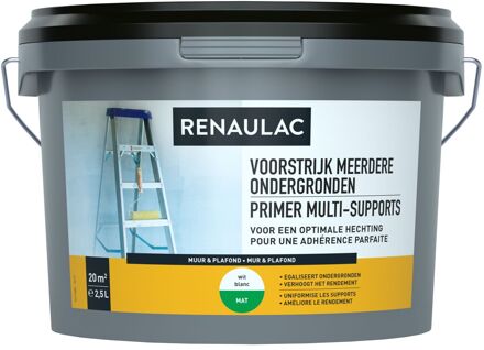 Primer - Muur En Plafond Binnen - Wit - 2,5l