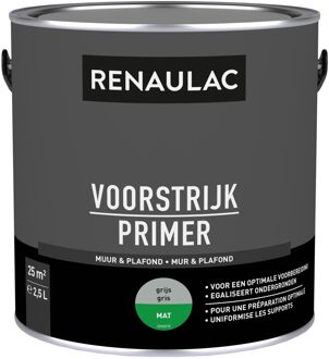 Primer - Muur En Plafond - Mat Grijs - 2,5l
