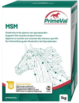 PrimeVal MSM - Spiersupplement - Paard