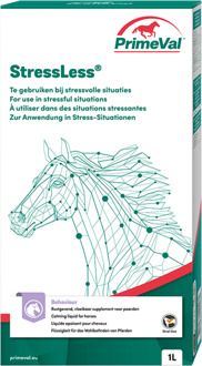 PrimeVal Stressless Liquid - Kalmeringssupplement - Paard - Paard