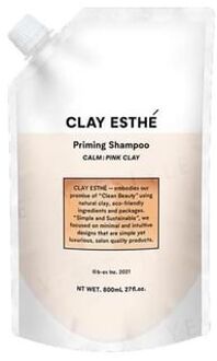 Priming Shampoo Calm: Pink Clay Refill 800ml