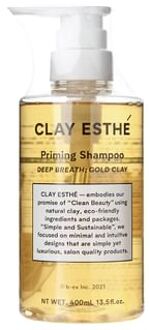 Priming Shampoo Deep Breath: Gold Clay 400ml