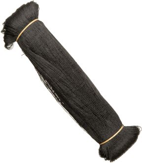 Primo 10x2m zwart polyethyleen gebreid net 12gr/m²