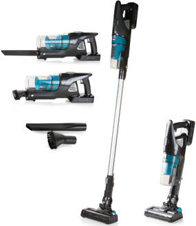 PRIMO Pr501sv 3-in-1 Snoerloze Steelstofzuiger - 18,5 V - Grijs/blauw