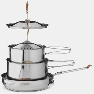 Primus CampFire Campingservies en keukenuitrusting Stainless Steel Small zilver