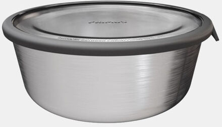 Primus Prepping Bowl W. Lid 0.6 L Stainless Steel Servies Grijs - One size