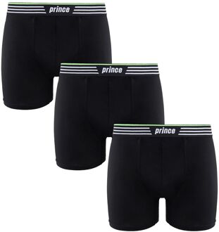 Prince Performance Range 3 Pack Zwart Heren Boxers MUXPR058 - L