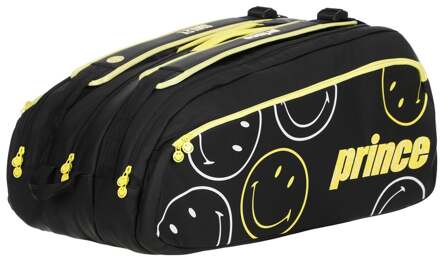 Prince Smiley Tennistas 12 stuks zwart - nosize