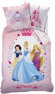 Princess dekbed cinderella, rapunzel & sneeuwitje