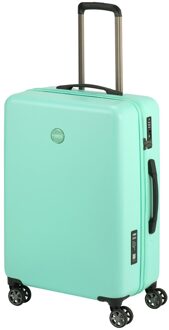 Princess Traveller PT01 Deluxe - Reiskoffer - Pacific Mint - M - 67cm Groen