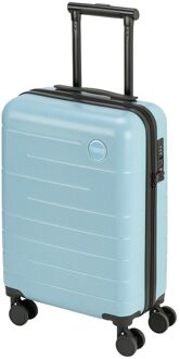 Princess Traveller Sango Cabin 55/35 light blue hardcase koffer lichtgewicht koffer Blauw - H 55 x B 35 x D 20 cm