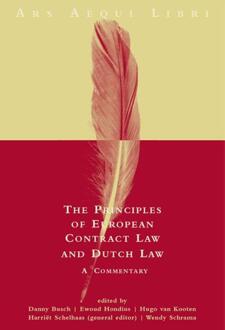 Principles of European contract law and Dutch law - Boek Juridische Uitgeverij Ars Aequi (9069164221)