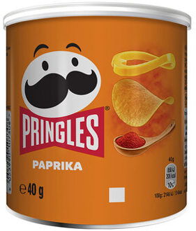Pringles Pringles - Paprika 40 Gram 12 Stuks