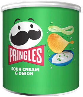 Pringles Pringles - Sour Cream & Onion 40 Gram 12 Stuks