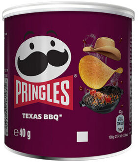 Pringles Pringles - Texas BBQ 40 Gram 12 Stuks