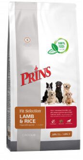 Prins Fit Selection Lam & Rijst hondenvoer 2 x 14 kg